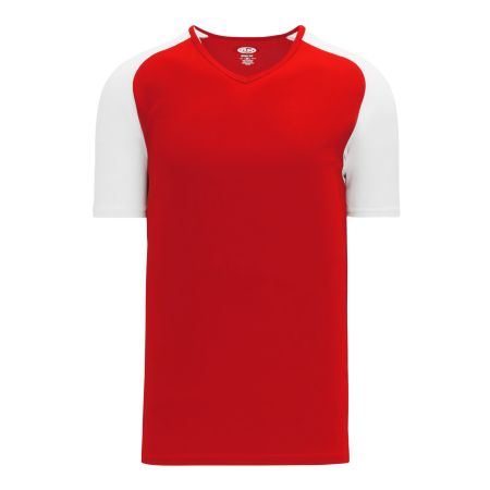 A1375 Apparel Short Sleeve Shirt - Red/White - Sports Jerseys Canada