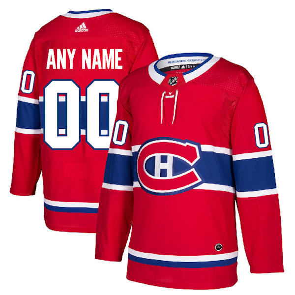 montreal canadiens personalized jersey