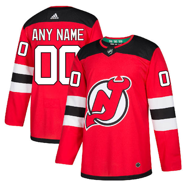 Custom New Jersey Devils Jersey Adidas 