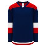 H7400 Select Hockey Jersey - Navy/Red/White - Front