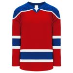 H7500 Select Hockey Jersey - Red/Royal/White - Front