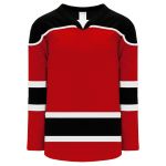 H7500 Select Hockey Jersey - Red/Black/White - Front