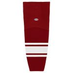 HS2100 Lightweight Pro Hockey Socks - New Phoenix Av Red - Front