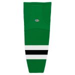 HS2100 Lightweight Pro Hockey Socks - 2013 Dallas Kelly Green - Front