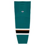 HS2100 Lightweight Pro Hockey Socks - 2013 San Jose Pacific Teal - Front