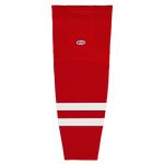 HS2100 Lightweight Pro Hockey Socks - 2013 Carolina Red - Front