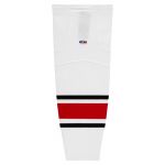 HS2100 Lightweight Pro Hockey Socks - 2013 Carolina White - Front