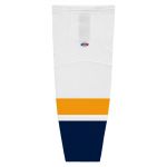 HS2100 Lightweight Pro Hockey Socks - 2013 Nashville White - Front