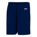 SS1700 Soccer Shorts - Navy - Front