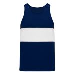 T220 Track Jersey - Navy/White - Front