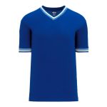 V1333 Volleyball Jersey - Royal/Sky/White - Front