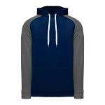 A1840 Apparel Sweatshirt - Navy/Heather Charcoal - Front