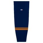 HS2100 Lightweight Pro Hockey Socks - 2019 Edmonton 3rd Navy - Front