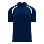 A1820 Apparel Polo Shirt - Navy/White - Front