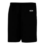 AS1700 Apparel Shorts - Black - Front