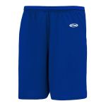 BAS1700 Baseball Shorts - Royal - Front