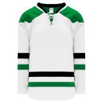 H550BK Pro Hockey Jersey - 2013 Dallas White - Front