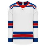 H550B Pro Hockey Jersey - 2017 New York Rangers White - Front