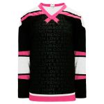 H550C Pro Hockey Jersey - Breast Cancer Awareness Black - Front