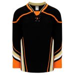 H550D Pro Hockey Jersey - 2014 Anaheim Black - Front