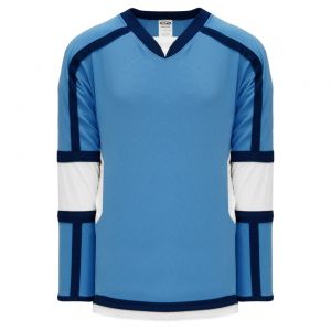 H7000 Select Hockey Jersey - Sky/White/Navy - Front