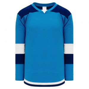 H7400 Select Hockey Jersey - Pro Blue/Navy/White - Front