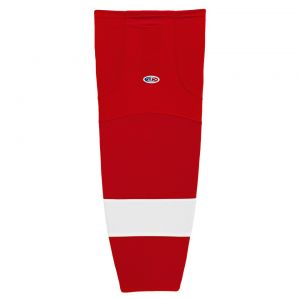 HS2100 Lightweight Pro Hockey Socks - Detroit Red - Front