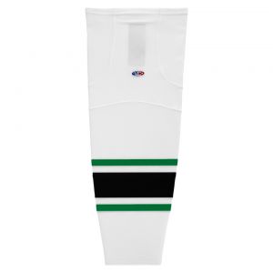 HS2100 Lightweight Pro Hockey Socks - Dallas White - Front