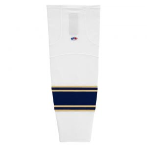 HS2100 Lightweight Pro Hockey Socks - Notre Dame White - Front