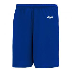 SS1300 Soccer Shorts - Royal - Front