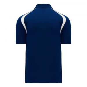 A1820 Apparel Polo Shirt - Navy/White - Back