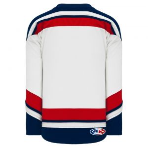 H550B Pro Hockey Jersey - New 2005 Team Usa White - Back