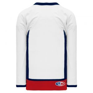 H550D Pro Hockey Jersey - 2008 Washington White - Back