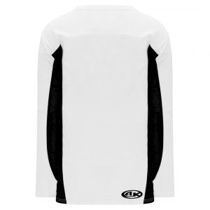 H7100 Select Hockey Jersey - White/Black - Back