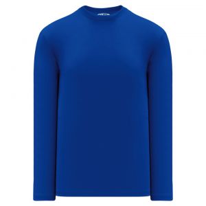 V1900 Volleyball Long Sleeve Shirt - Royal - Front