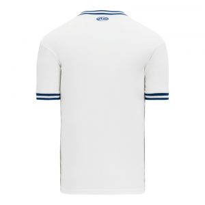 V1333 Volleyball Jersey - White/Royal - Back