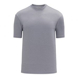 A1800 Apparel Short Sleeve Shirt - Heather Grey - Front