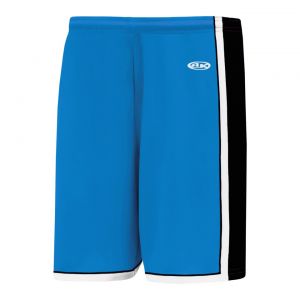 BS1735 Pro Basketball Shorts - Pro Blue/Black/White - Front