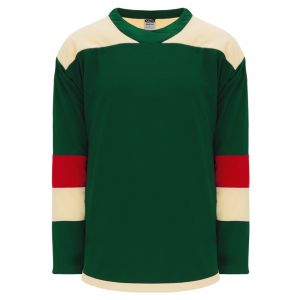 H550B Pro Hockey Jersey - 2016 Minnesota Stadium Series Dark Green - Front