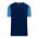 S1375 Soccer Jersey - Navy/Sky - Front