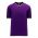 V1333 Volleyball Jersey - Purple/Black/White - Front