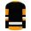 H550B Pro Hockey Jersey - 2017 Pittsburgh Black - Back