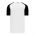 V1375 Volleyball Jersey - White/Black - Back