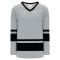 H6400 League Hockey Jersey - Grey/Black - Front