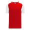 S1375 Soccer Jersey - Red/White - Front