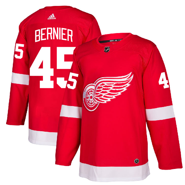 Detroit Red Wings Home Adidas Authentic 