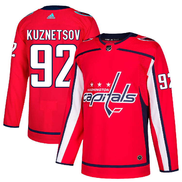 washington capitals kuznetsov jersey